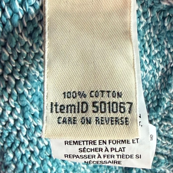 •L.L. Bean• 100% Cotton Marled Ragg Sweater - Size Large - Picture 6 of 8